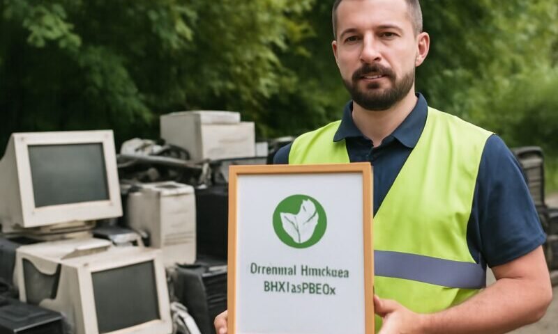 Certificação ambiental para empresas que fazem coleta de e-lixo em SP