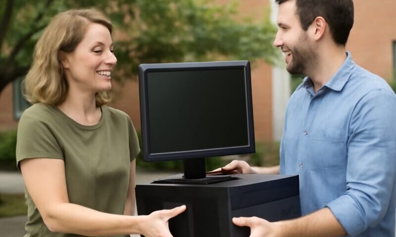 Como doar computadores usados em Americana de forma sustentável