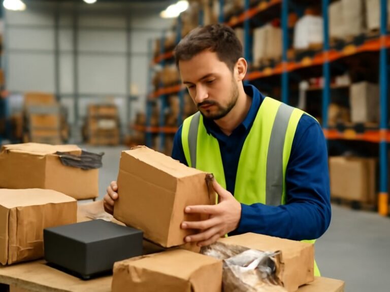 Como otimizar a triagem de materiais avariados em galpões