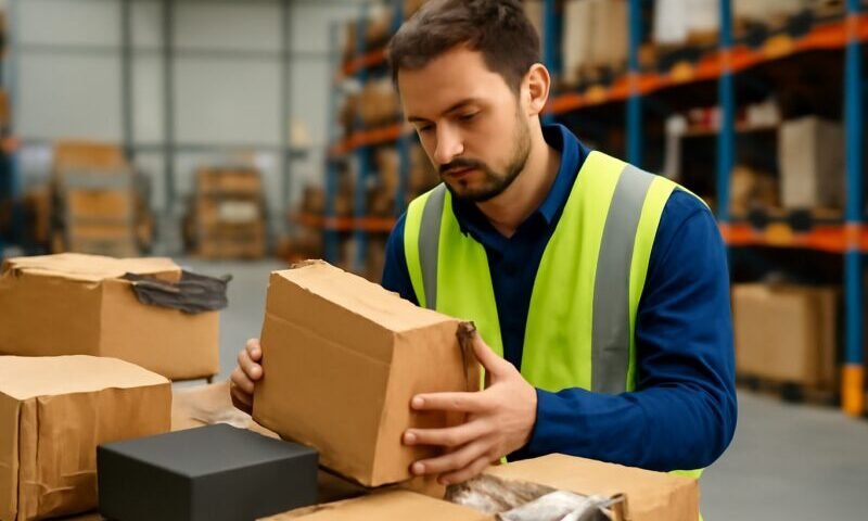 Como otimizar a triagem de materiais avariados em galpões