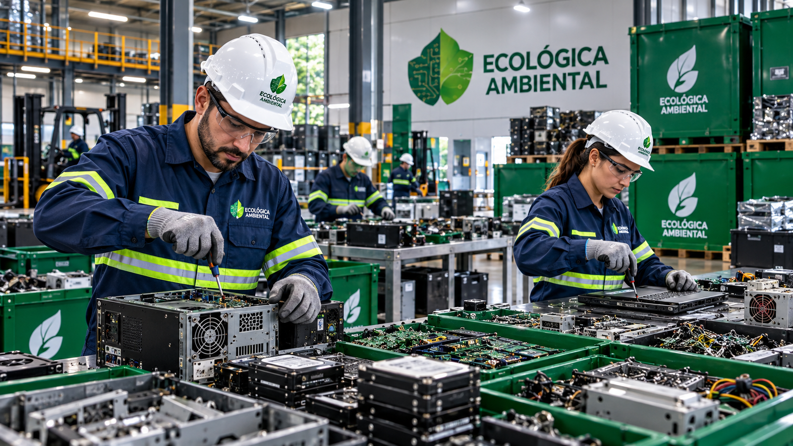 Descaracterização segura de equipamentos eletrônicos corporativos