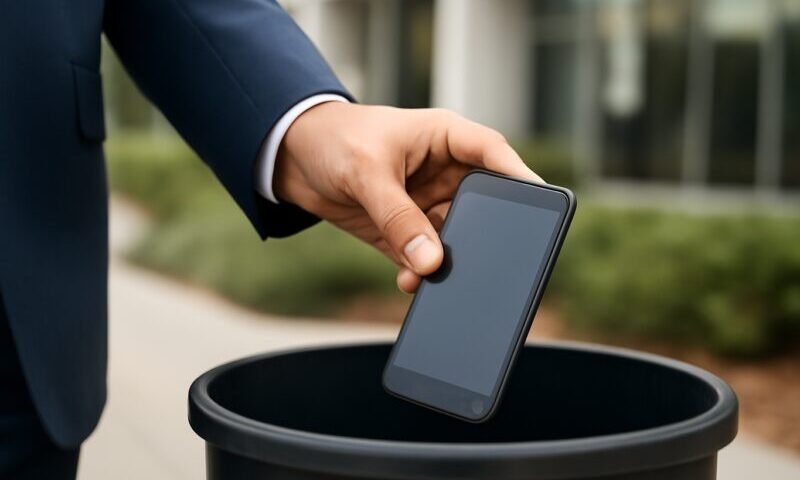 Descarte de celulares corporativos sem riscos para os dados