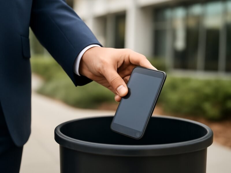 Descarte de celulares corporativos sem riscos para os dados