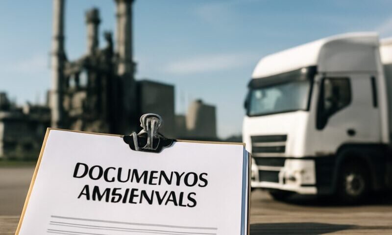 Documentos ambientais essenciais para fábricas e transportadoras