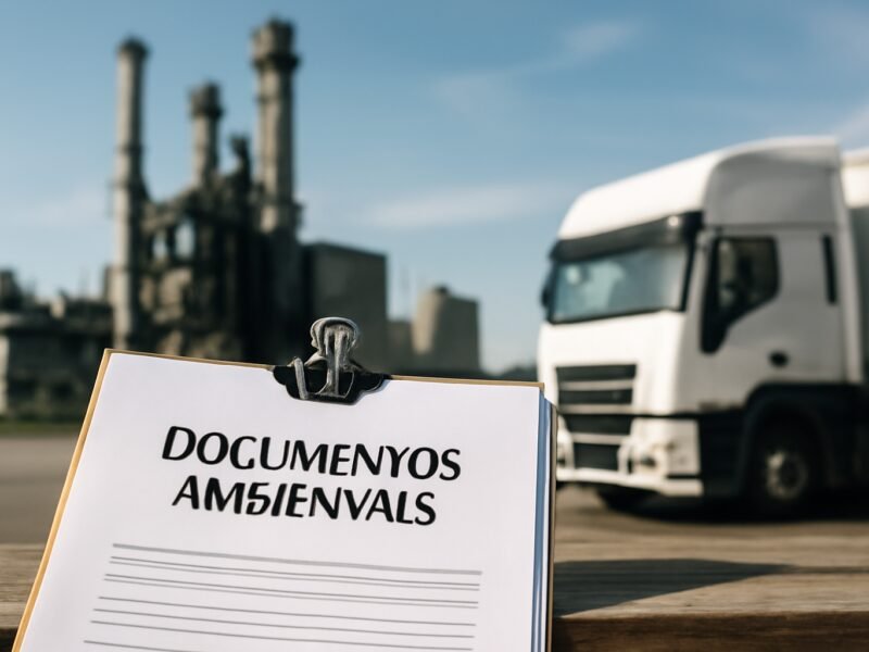 Documentos ambientais essenciais para fábricas e transportadoras