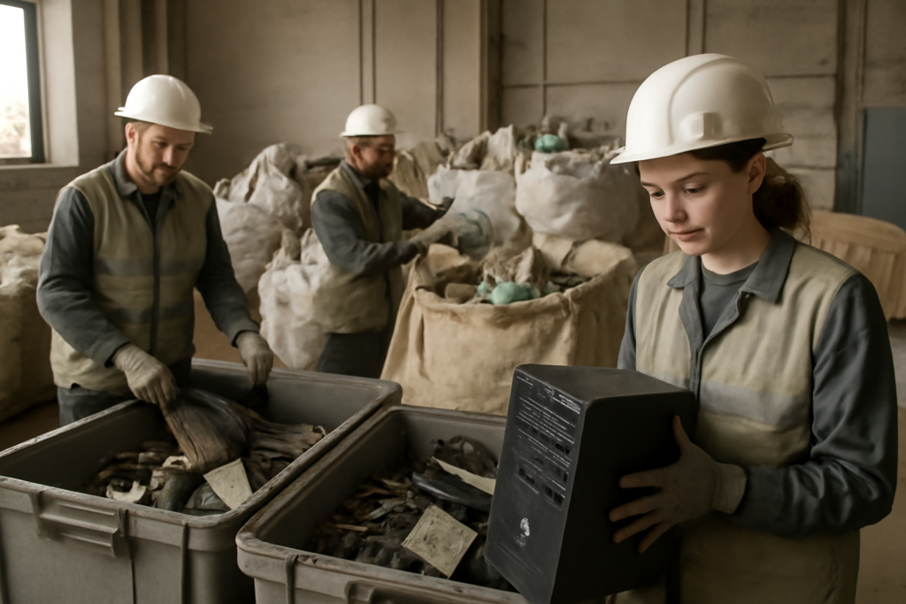 gestão de resíduos industriais Classe II em Americana-SP
