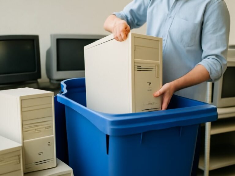 Guia completo para o descarte correto de computadores antigos nas empresas