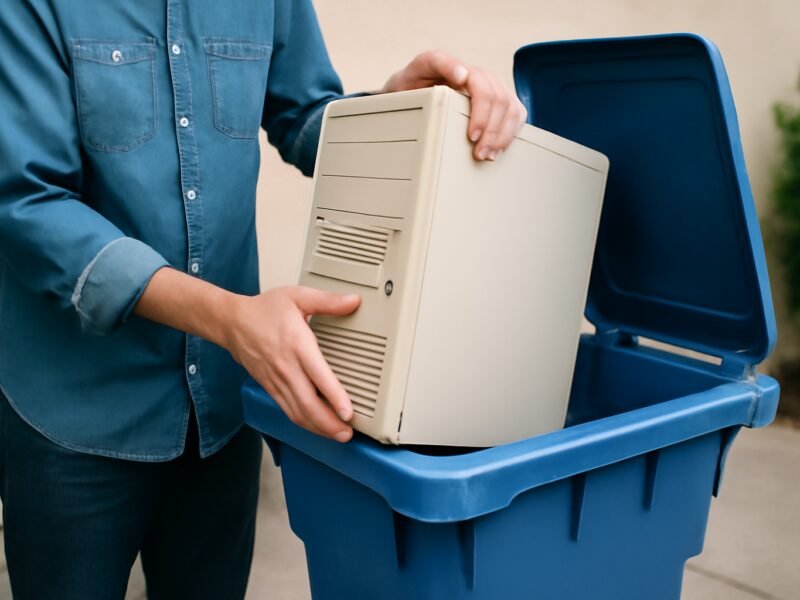 Passo a passo para eliminar computadores antigos sem expor dados sensíveis