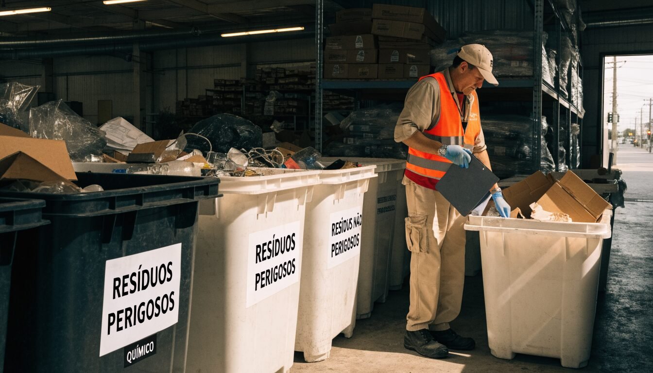Gestão de resíduos industriais com foco em compliance e economia