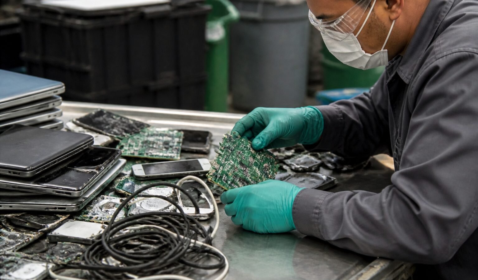 Descarte de lixo digital sem virar passivo ambiental