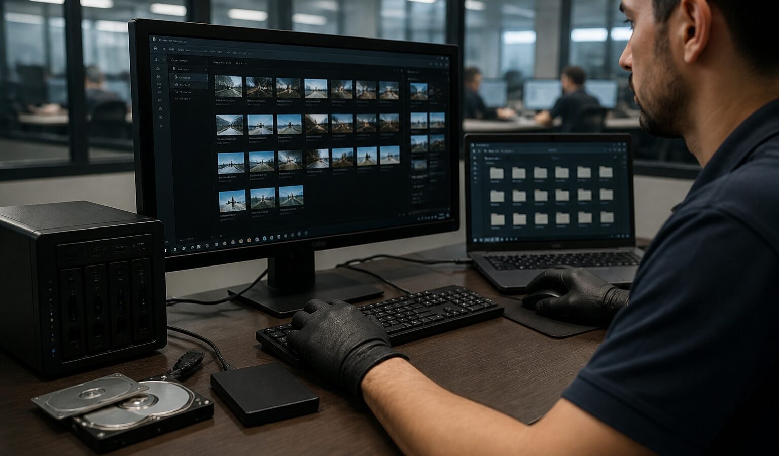 Seus dados não podem sair junto com o equipamento