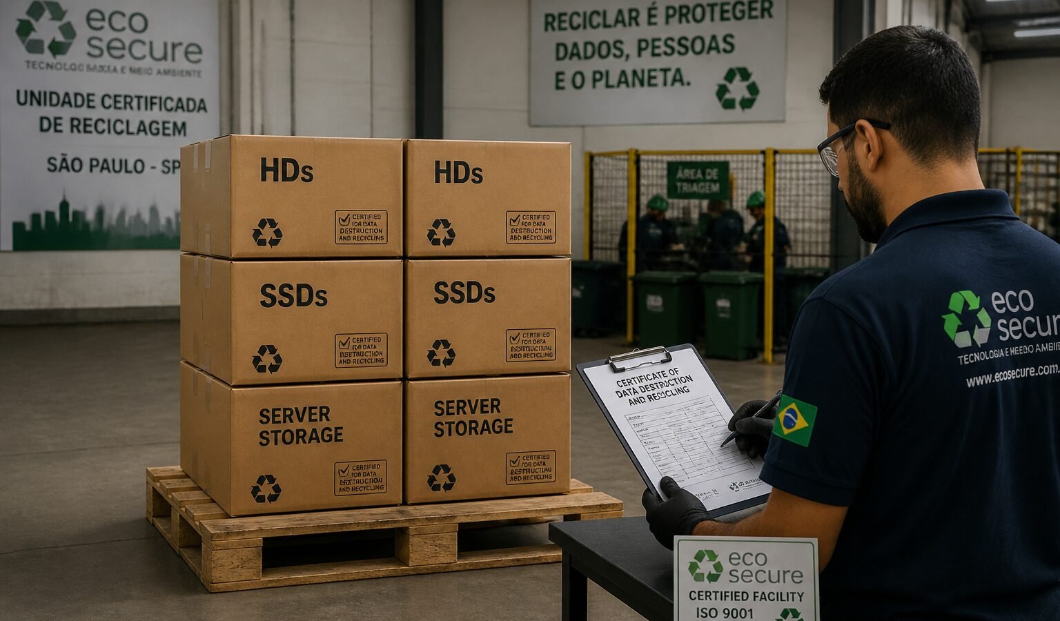 Controle total da rastreabilidade e segurança