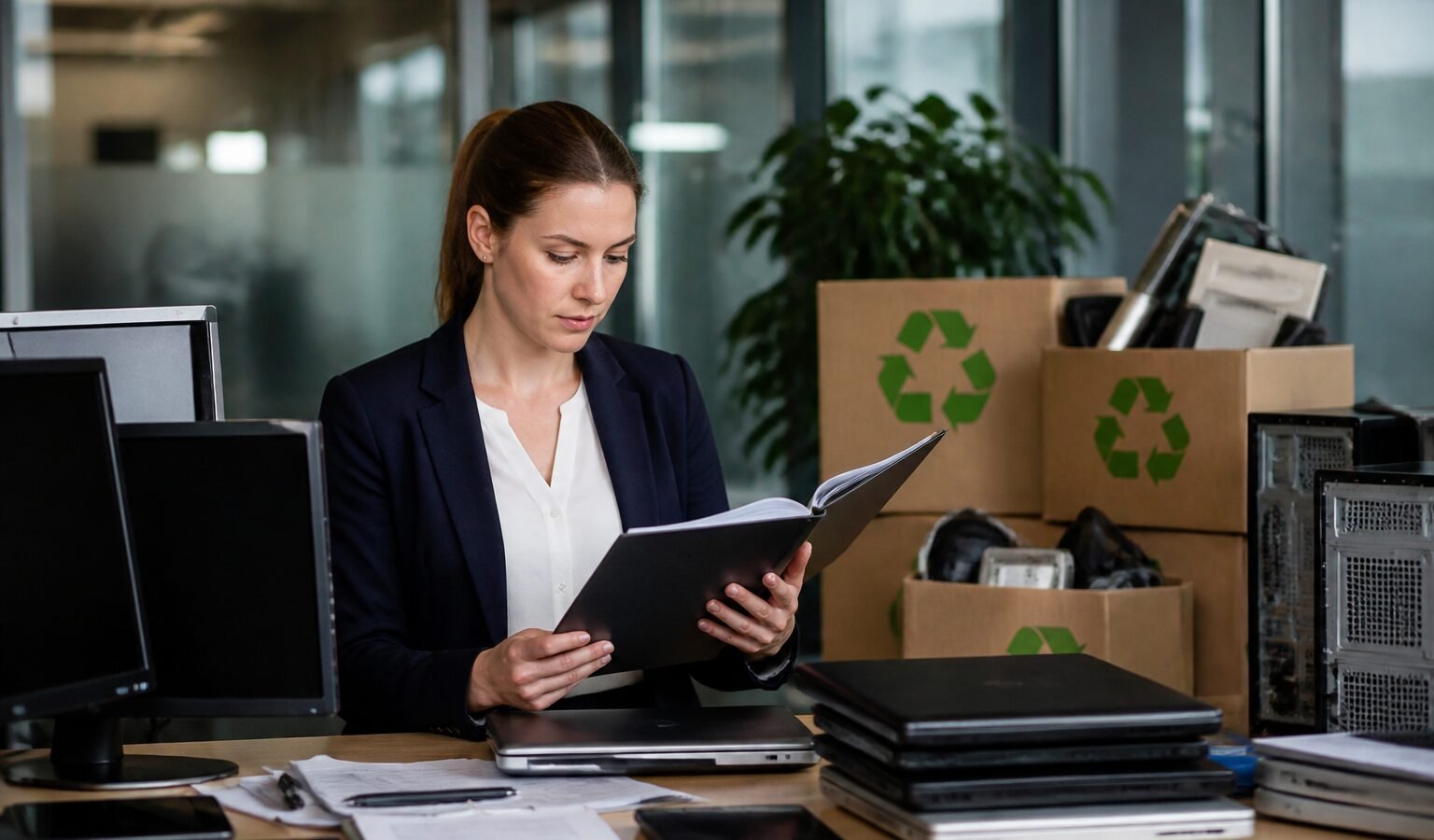 Lixo digital não é sucata comum: é resíduo com risco ambiental, reputacional e documental