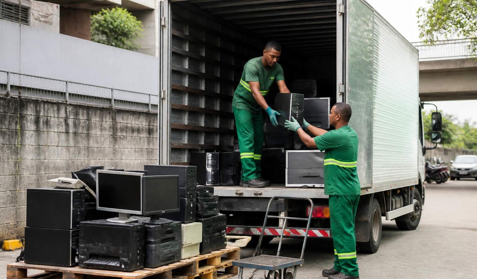 Confiança para quem não pode descartar eletrônicos de qualquer jeito