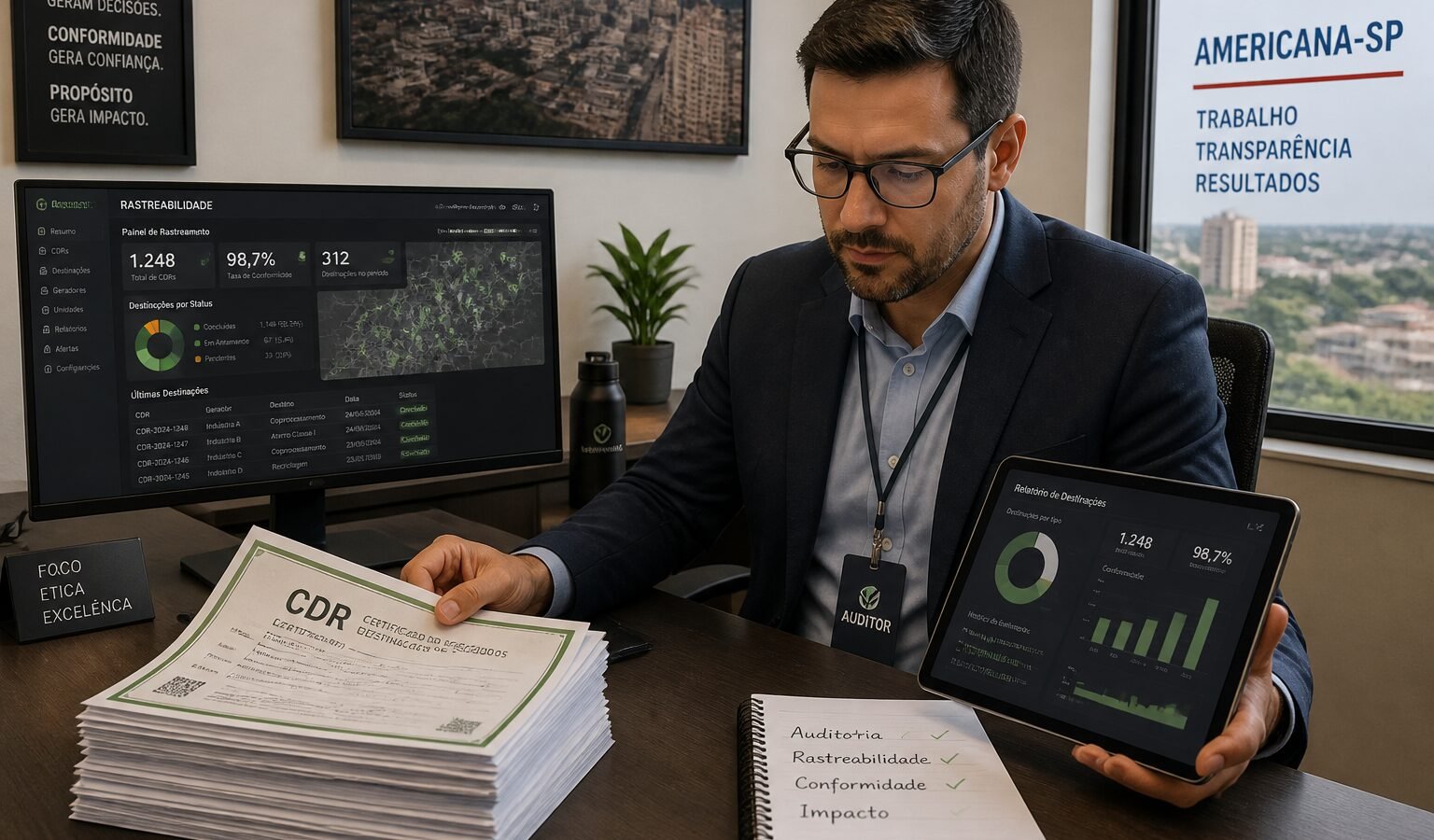 Rastreabilidade total para sua governança ambiental