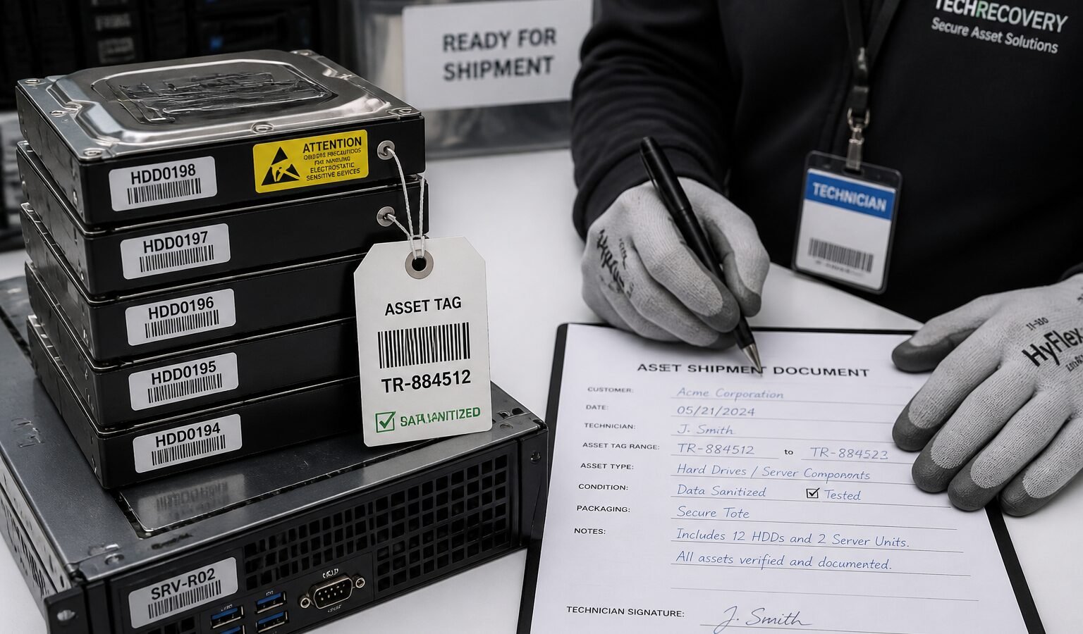 Documentação essencial para resíduos eletrônicos e digitais