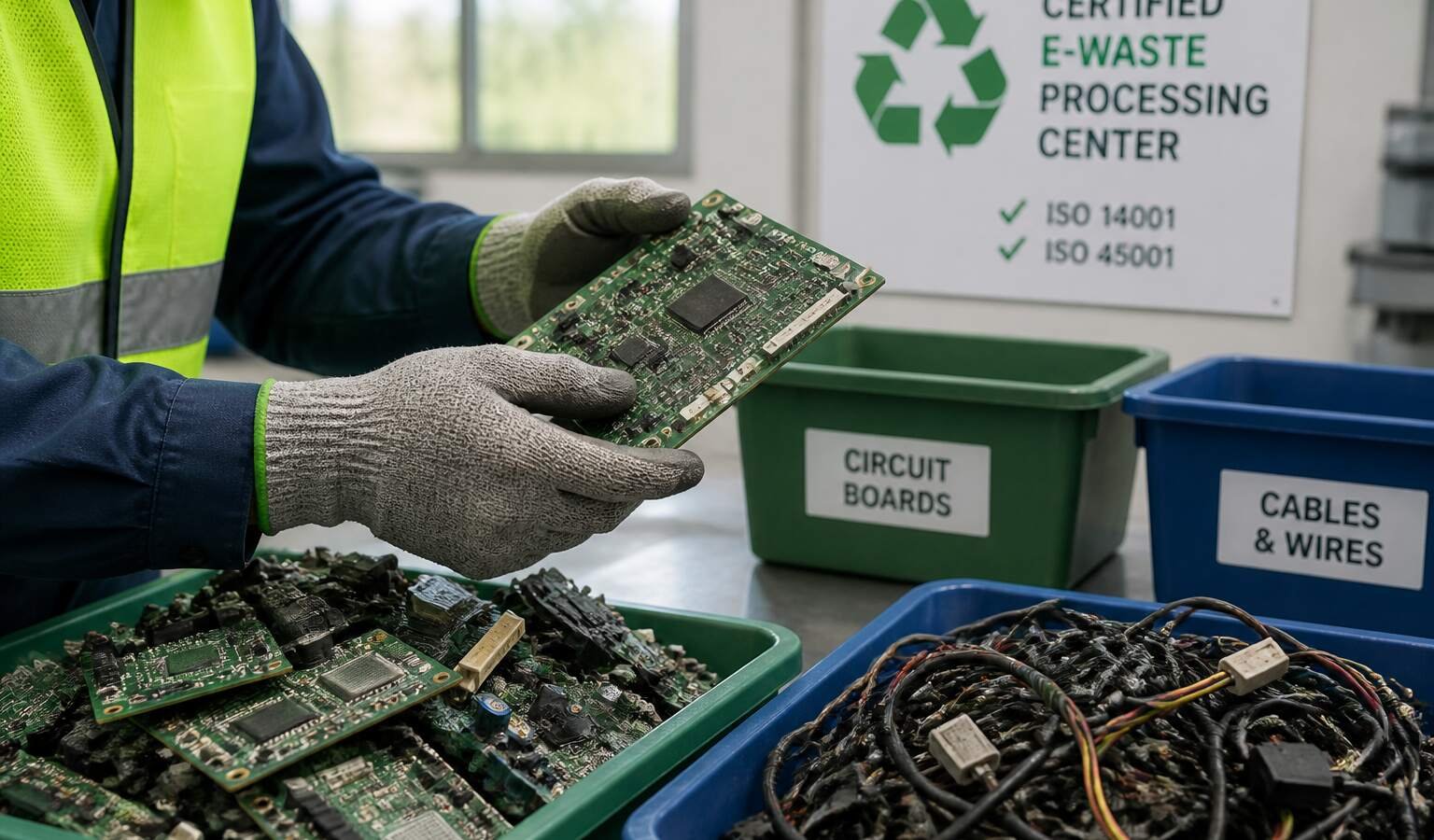 Logística reversa de eletrônicos, informática e telefonia sob medida