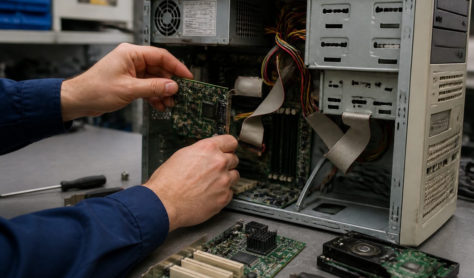 Logística reversa de eletrônicos, informática e telefonia sob medida