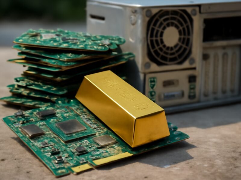 Transforme sucata tecnológica em ouro: a reciclagem que gera valor econômico